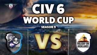 Civ6 FINALS | CWC Season 9 | Change of Circumstance vs Holiday on Highlands | Game 1