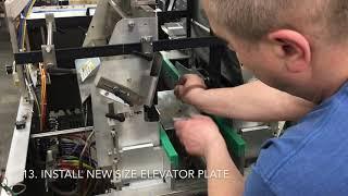 Changeover Procedure for the Econocorp Craft Beverage E-2000 Cartoner