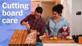 How to Care for Wood Cutting Boards