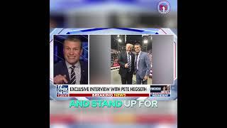 Trump's Inspiring Leadership: Pete Hegseth's Testimony