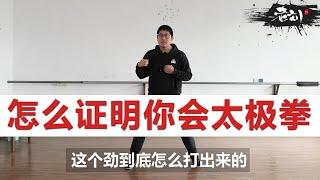 【内部资料】这样才能证明你会太极拳！发劲都是次要的！丨CC字幕