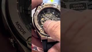 G shock GST-410 / GA-1000 setting to make analog and digital same time