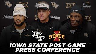 UCF Football: Iowa State Post Game Press Conference