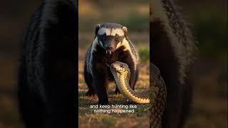 #The Honey Badger:  The Fearless Gladiator of Africa #badgers #facts  #foryou #animals  #video