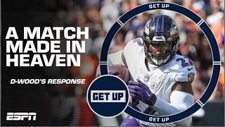  NFL’S BEST?!  Derrick Henry & Lamar Jackson combo ‘going to be HELL for teams’ - D-Wood | Get Up