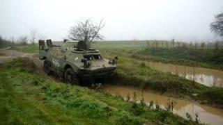 BRDM-2 Off Road on  a knife edge