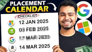 Which company hires when REVEALED | OFF CAMPUS Placement Calendar 2025