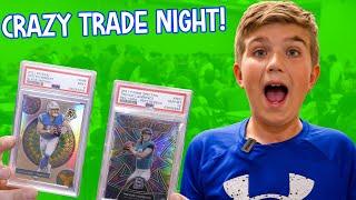 BIG Trade for RARE ROOKIE INSERTS at Burbank Trade Night!