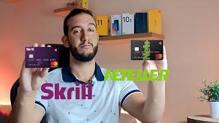 طريقة فتح حساب SKRILL و NETELLER  و طلب البطاقة  | بديل عن WISE 