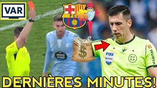 COMMUNIQUÉ OFFICIEL! LALIGA RECADRE L'ARBITRE SOTO GRADO! ROUGE ANNULÉE/ IL EST SUSPENDU