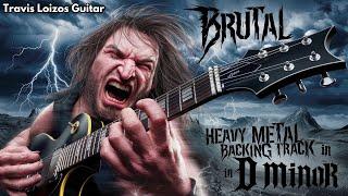 Brutal Heavy Metal Backing Track in D minor | You got What It Takes?