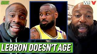 LEBRON HITS 50K: Is 40-year-old Lakers star STILL GETTING BETTER w/ Luka Doncic? | Draymond & Baron