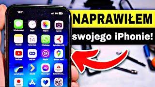 NAPRAWIŁEM Sam Swojego iPhone! Miałem DUŻY Problem! Jak to zrobiłem?