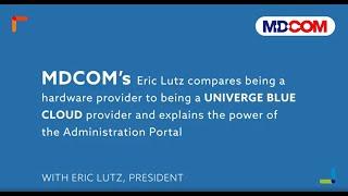 Eric Lutz discusses the power of the admin portal and compares selling hardware vs. cloud-services