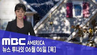 "뉴욕·뉴저지 비상".."날아다니는 거미?" 점령 - MBC AMERICA (2024년 6월 6일)