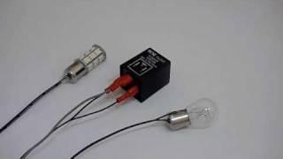 Electronic Turn Signal Blinker Flasher Relay