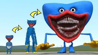 EVOLUTION OF THE HUGGY WUGGY TAPES MONSTER in Garry's Mod! [ THE SONIC TAPES ]