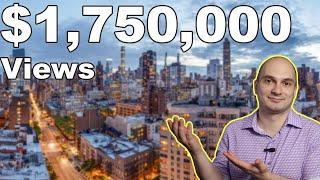 $1,750,000 Views In New York City | Apartment Tour 2022