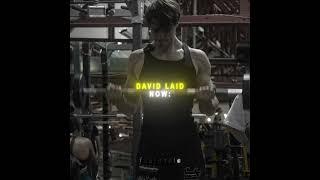 David Laid Now vs Then.. #davidlaid #gymmotivation #nowvsthen #fyp #trending #gymtok #justgasio