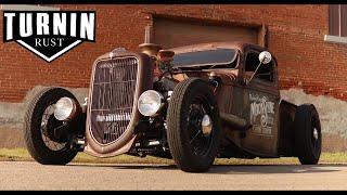 1935 Ford Rat Rod "MoonShine" | A Turnin Rust Extra | Shep Shepherd's 35 Ford