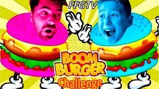 Дети ПРОТИВ Родителей Бургер Челлендж - Boom Burger Сhallenge