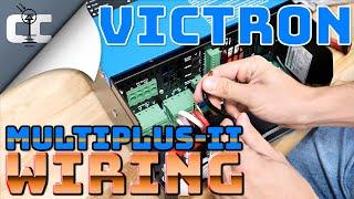 Victron MultiPlus-II Inverter: Step-by-Step AC Output/Input Connection Wiring with a Spring Terminal