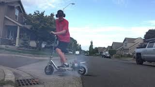 49cc Gas Scooter Burnout