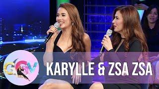 Karylle and Zsa Zsa talk about their family's beauty | GGV