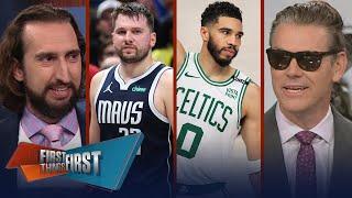 Mavs fall to Celtics in Game 3, Luka fouls out & will BOS complete sweep? | NBA | FIRST THINGS FIRST