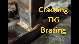 Learning to TIG braze.  Ep22