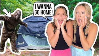 KAYLA & KALLI GO CAMPING ️ *GONE TERRIBLY WRONG* 🫣