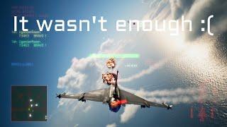 I tried to nerf myself... | Ace Combat 7 Multiplayer ft. F-16XL w/ MSL