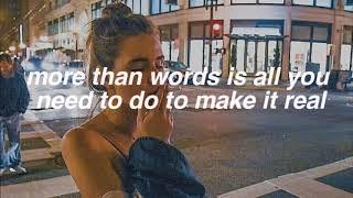 SKAM // More Than Words - Noora Sætre (Lyrics Video)