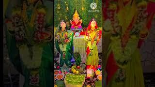 Gaurai ganpati decoration 2023 #short #gauriganpati2023