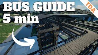 Easy Bus Building with Blueprints | Satisfactory Guide