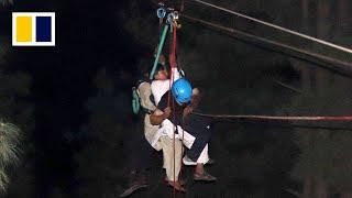 How the Pakistan cable car rescue unfolded