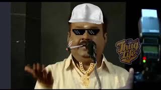 captain Vijaykanth  funniest thug life troll 