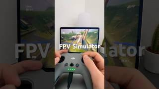 FPV Simulator / DJI Controller 3 #dji #fpv #drone #foryou #simulator