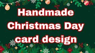 Christmas card making / christmas card / Christmas greeting card making /easy  christmas card 2025