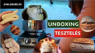 ◀︎Ankarsrum Assistent▶︎A legjobb kenyérdagasztó házi pékeknek?Unboxing, tesztelés‍