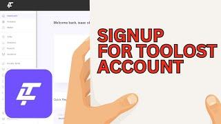 Toolost Music Distribution: How to Signup For An Account