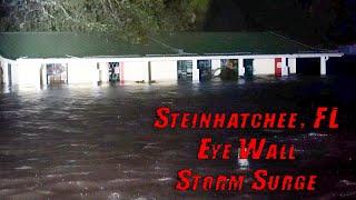 Hurricane Helene Landfall Storm Surge, Steinhatchee, FL