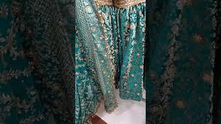 Kimkhab gharara available at Khoobsurat Cloth Emporium book @7838524296