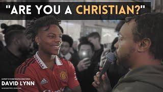 David Lynn confronts IShowSpeed "ARE YOU A CHRISTIAN?'