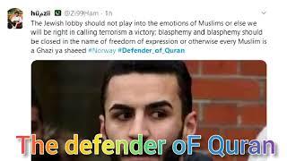 The defender of Holly Quran..The brave boy who save Hooly Quran in Norway