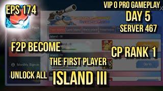 POKEVERSE WORLD GAMEPLAY EPS 174 : F2P VIP 0, CP RANK 1, BECOME THE FIRST PLAYER UNLOCK ISLAND III