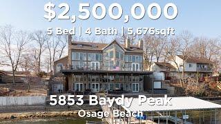 Inside a $2,500,000 home at Lake of the Ozarks