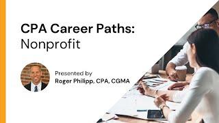 CPA Career Paths: Nonprofit