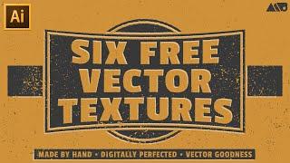 6 Totally Free Vector Textures to Use in Adobe Illustrator