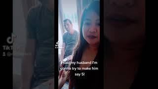 wife wins once again! #American #Filipina #husbandvswife #Wifewins